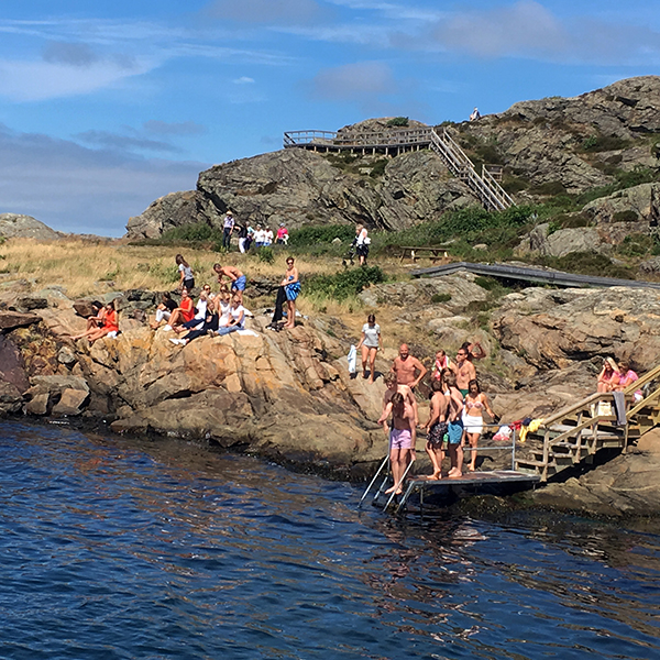 Strandpromenaden i Grundsund